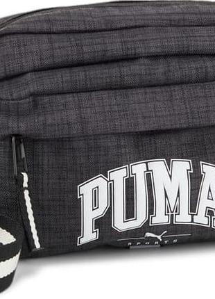 Сумка puma squad x-body bag 3,5l серый уни 21 х 15 х 10 см