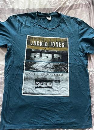 Футболка чоловіча jack & jones core — стиль та якість l
