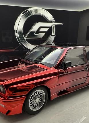 Коллекционная модель автомобиля bmw e30 1:24, открывающиеся двери и капот, глянец