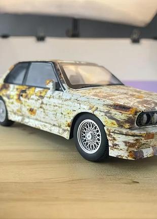 Коллекционная модель автомобиля bmw e30 1:24, открывающиеся двери и капот