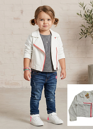 Джинсовці джинсова куртка-косуха для девлчки джинс