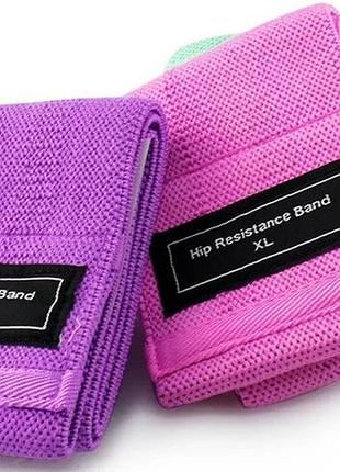 Набор резинок для фитнеса lt-003 hip resistance band 7774 xl разноцветный