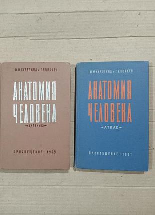 Книги м.м.курепина, г.г. воккен анатомия человека учебник+атлас