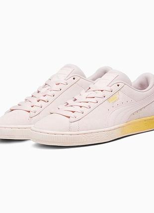 Кросівки жіночі puma suede classic beach days sneakers pink