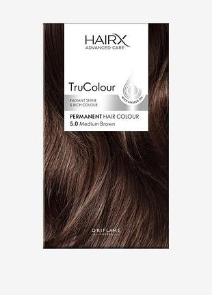 Стійка фарба для волосся hairx trucolour коричневий