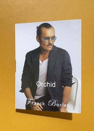 Franck boclet orchid парфумована вода унісекс (пробник)