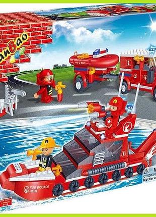 Конструктор banbao пожежники команда 392 елементів (8312)
