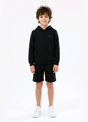 Детский костюм на флисе худи и шорты hype kids 110-116 см (5-6y)