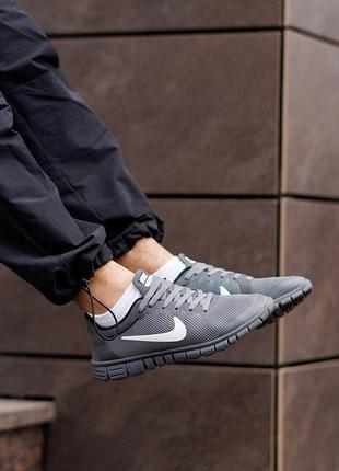 Nike free run 3.0 v2 grey white 5