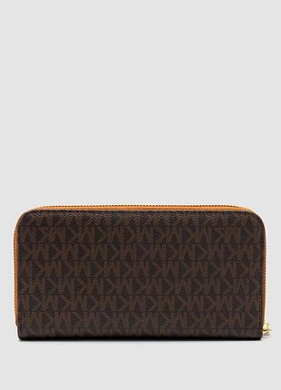 💵 michael kors wallet brown/ginger 2