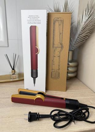 Премиум выпрямитель airstrait ht-01 в цвете velvet red/gold | утюжок красный