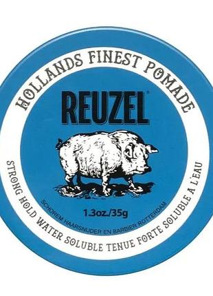 Помада reuzel blue strong hold high sheen 35 г