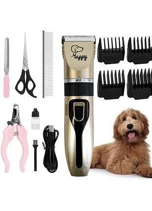 Набор для груминга sn-230 pet grooming hair clipper kit триммер для животных машинка для стрижки собак и котов top shop ua_