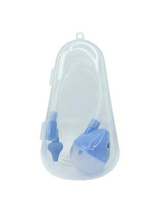 Аспиратор назальный в футляре mgz-0705(blue) синий