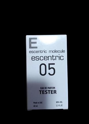 Парфюмированная вода (тестер) escentric molecule 5 унисекс