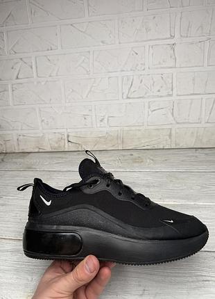 Женские черные кроссовки nike air max dia размер 38-38.5