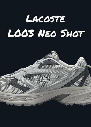 Lacoste l003 neo shot light grey