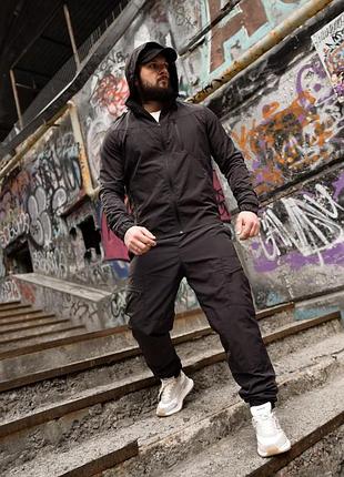 Городской спортивный костюм carter total black тр6001
