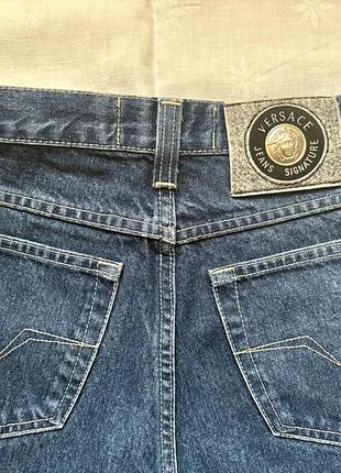 Джинси жіночі versace оригінал vintage high waist mom xs/s преміум якість!