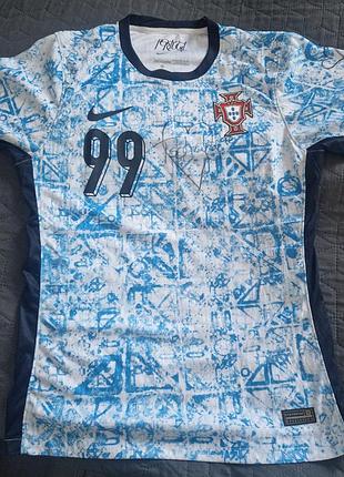 Футболка nike portugal 2024 dri-fit stadium ss away.