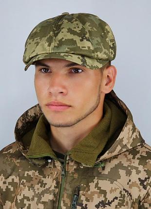 Кепка восьмиклинка пиксель всу, кепка армейская пиксель 61