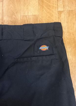 Робочі чоловічи штани dickies 874 flex original fit, чорні w32 l32
