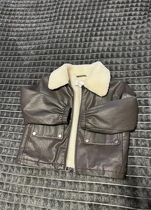 Куртка косуха дівчинці