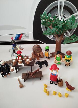 Playmobil. конструктор плеймобил 6464 робин гуд с грабителями robber gelage