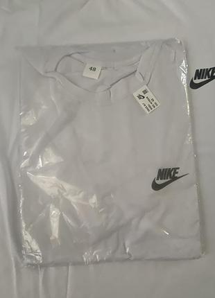 Нова біла футболка найк розмір 46-54