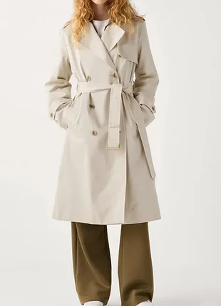 Стильный тренч пальто uniqlo