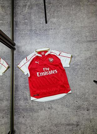 Детская футбольная футболка puma arsenal home сезона 2015-16