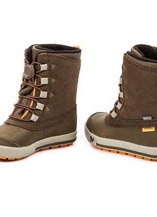 Зимние термосапоги merrell snow bank waterproof boot 32р2 фото