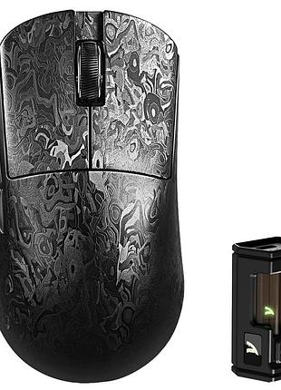 Мышь attack shark r11 ultra carbon fiber игровая, беспроводная - черный