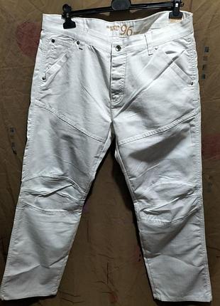 Джинсы белые, винтаж, g star raw.