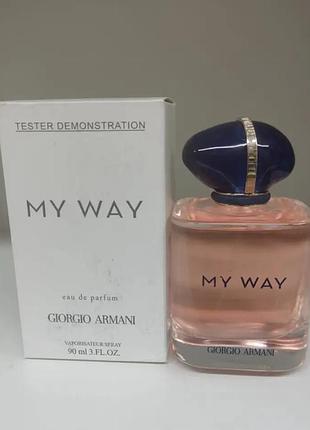 Giorgio armani my way 100ml тестер оригинала 7
