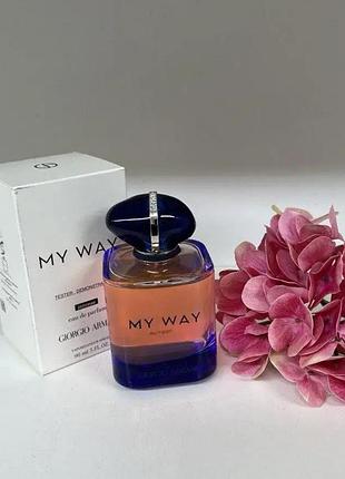 Giorgio armani my way 100ml тестер оригинала 6