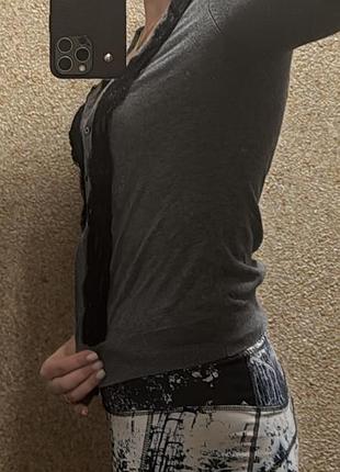 Кофта кардиган накидка 10