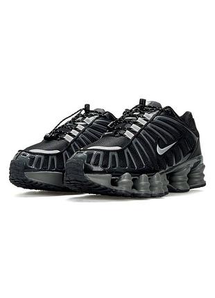 Чоловічі кросівки nike shox tl black grey