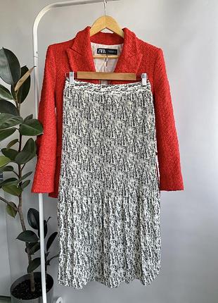 Нова плісірована спідниця primark довжини міді