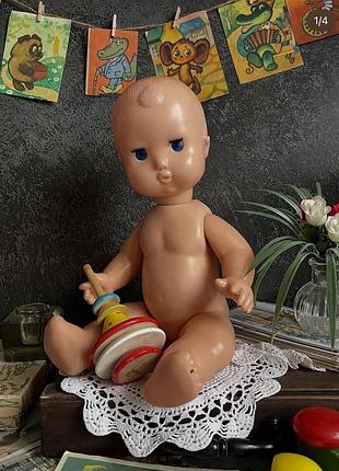 Вінтаж! 🪀🎠 яша пупс лялька радянська дитина малюк великий пластмасовий вятка хлопчик ретро срср