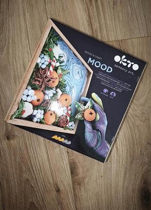 Набор для творчества okto wood and craft mood "радость"