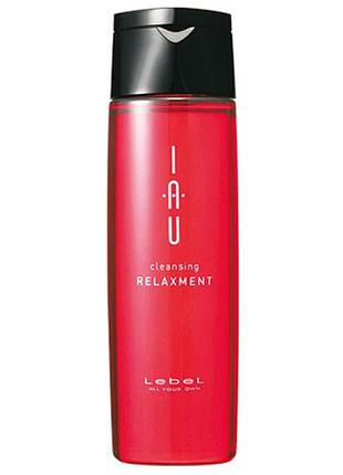 Lebel iau cleansing relaxment розслаблючий аромашампунь для сухої шкіри голови 200 мл