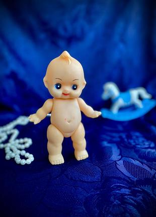 Вінтаж! 👼 kewpie к'юпі лялька вінілова малюк пупс янголя пупсик з холодком кьюпи