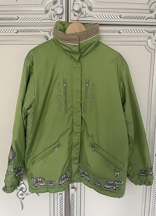 Жіноча вінтажна куртка bogner sport vintage ornament розмір m