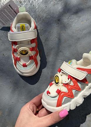 Кроссовки duck белые 22-26