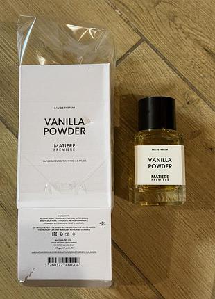 Matiere premiere vanilla powder