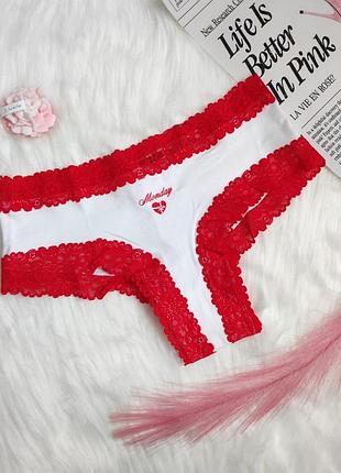 Трусики cheeky victorias secret pink