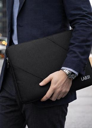 Защитный чехол для ноутбука 16 дюймов lab31 laptop sleeve черный
