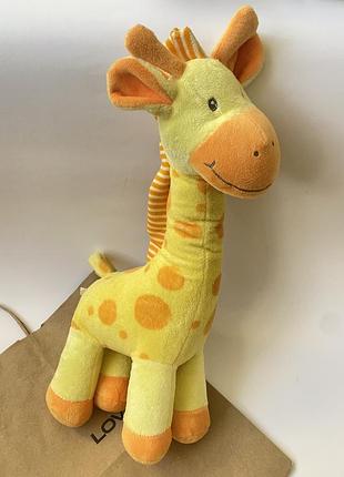 Мягкая плюшевая игрушка жираф жирафик мʼяка плюшева іграшка жираф жирафік