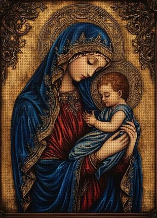 Набір для вишивання за нанесеною на канву схемою "icon".aida 14ct printed, 30*40 см